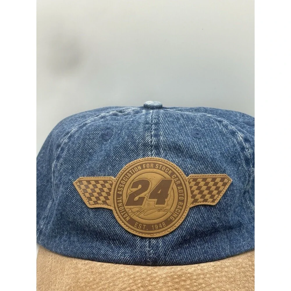 NASCAR Jeff Gordon #24 Denim Blue Chase Authentics Adjustable Hat